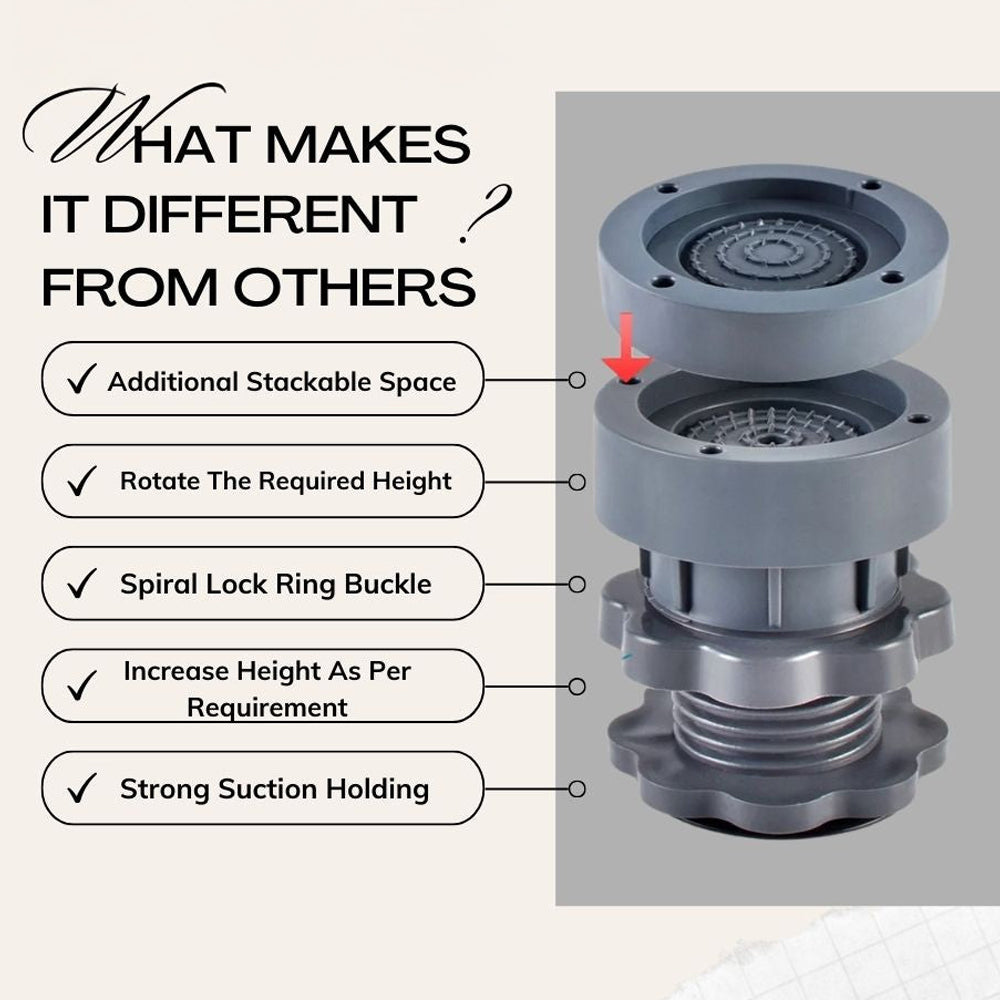 Utilie™ Anti Vibration Pads for Washing Machine(4 Pcs Set)